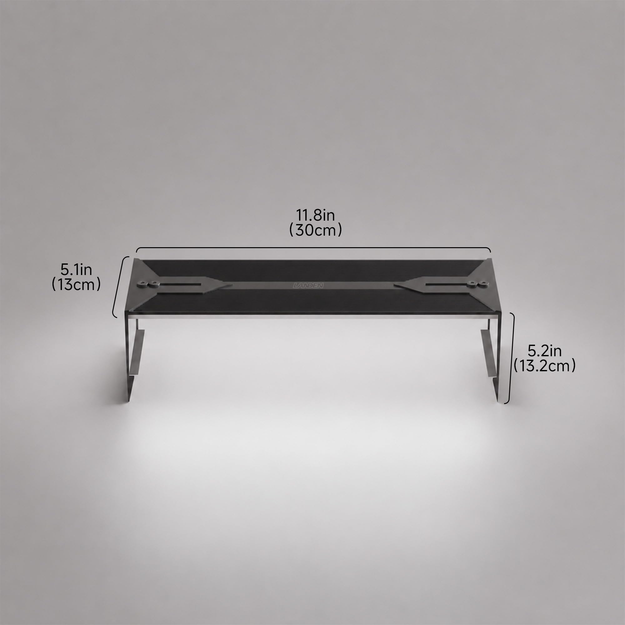 LANDEN Lampe d'aquarium LED à spectre complet 32 W, support de fixation, réservoir de 30 à 45 cm