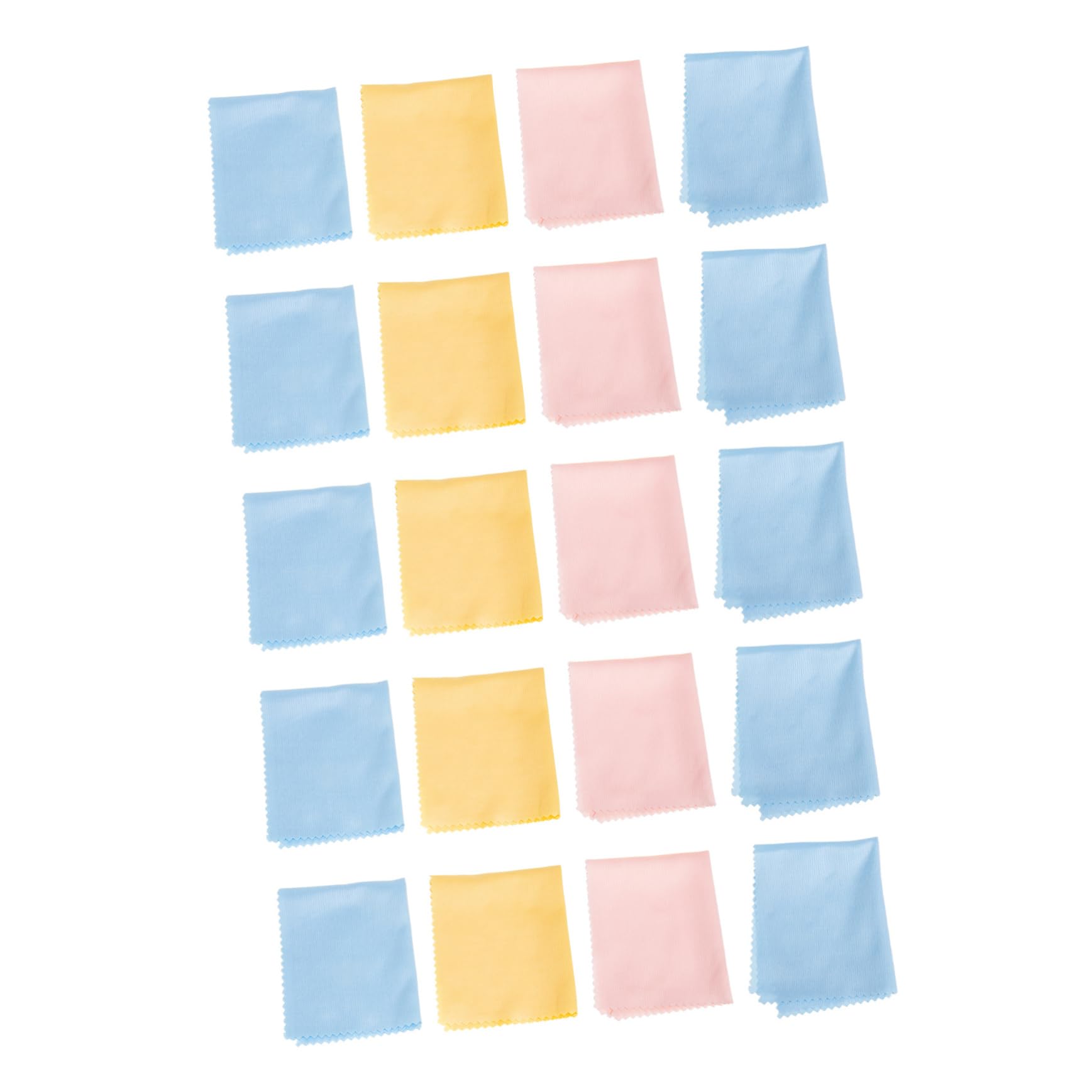 Toddmomy 20pcs Cleaning Cloths for Musical Instruments Guitar Piano Violin Removal Safe for Delicate Surfaces