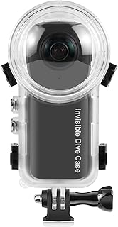 Invisible Protective Diving Waterproof Housing Case for Insta360 One X4 Action Camera