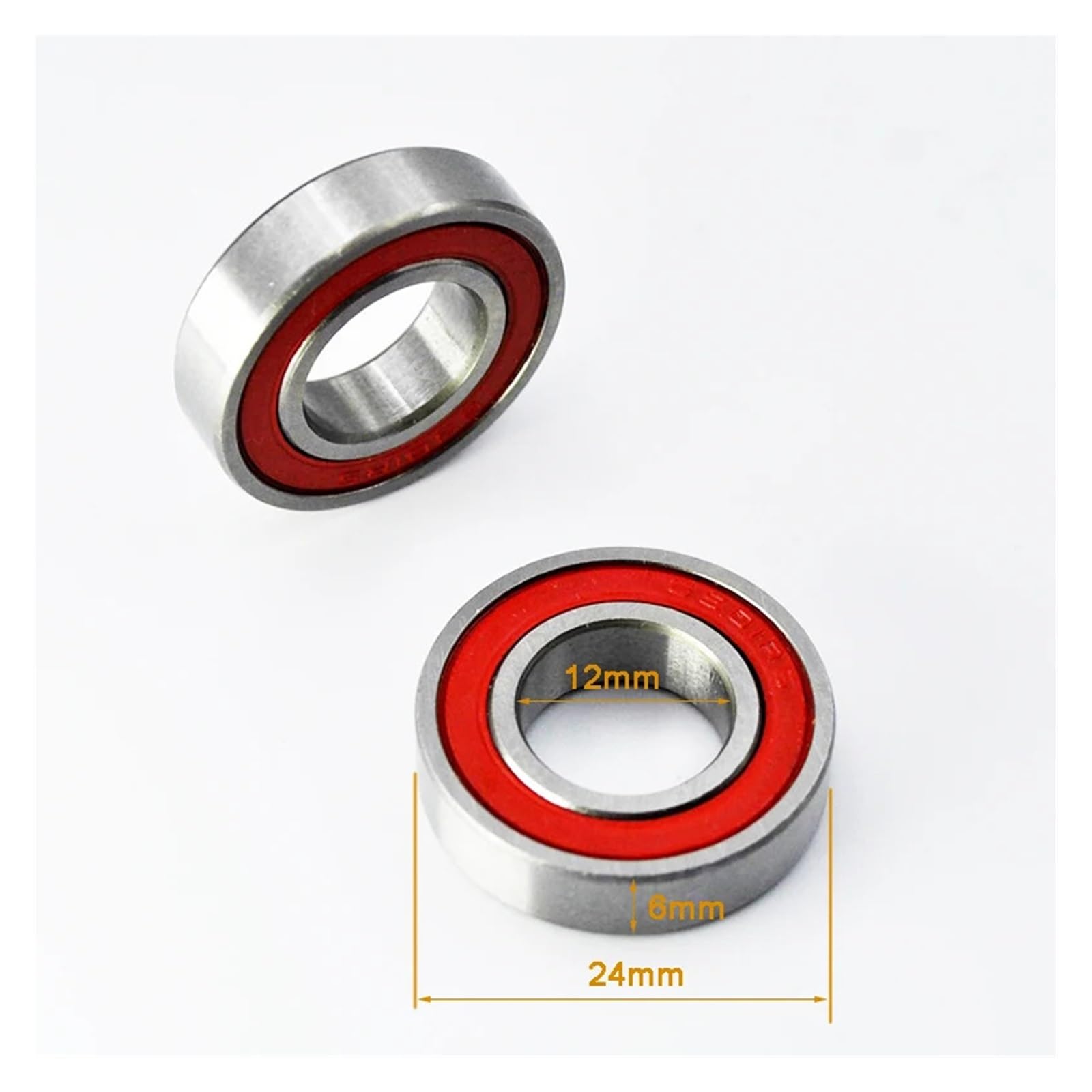 Roulement Hybride En Céramique 6800-6902 2RS, 2 Pièces