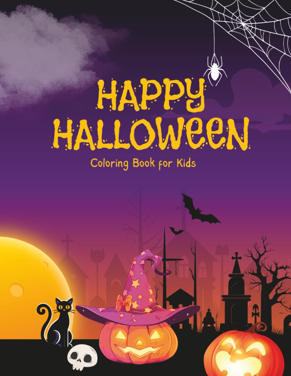 Halloween Coloring Book for Kids