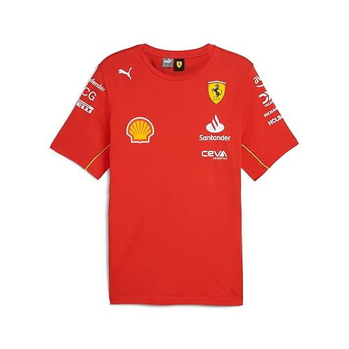 PUMA Scuderia Ferrari Men's 2024 Team Tshirt