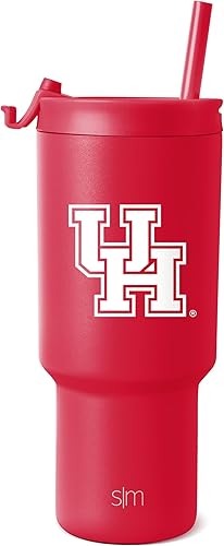 Miniatura 119 de Simple Modern Vaso con licencia oficial de 30 onzas con tapa abatible y pajitas, vaso aislado de acero inoxidable, regalos para hombres, colección