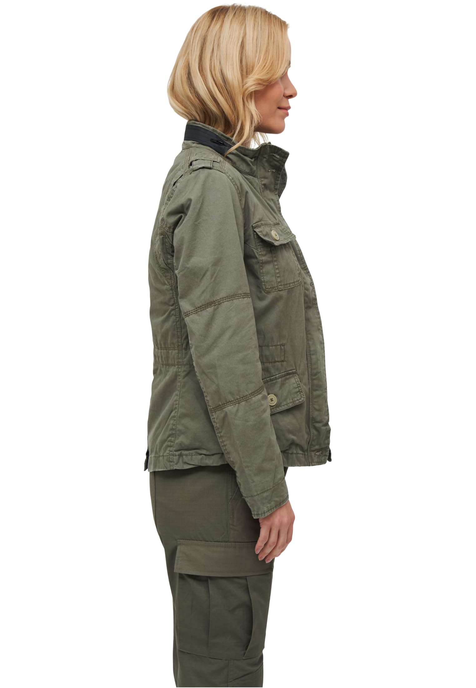 Brandit Ladies Britannia Jacket Donna Giacca di mezza stagione nero