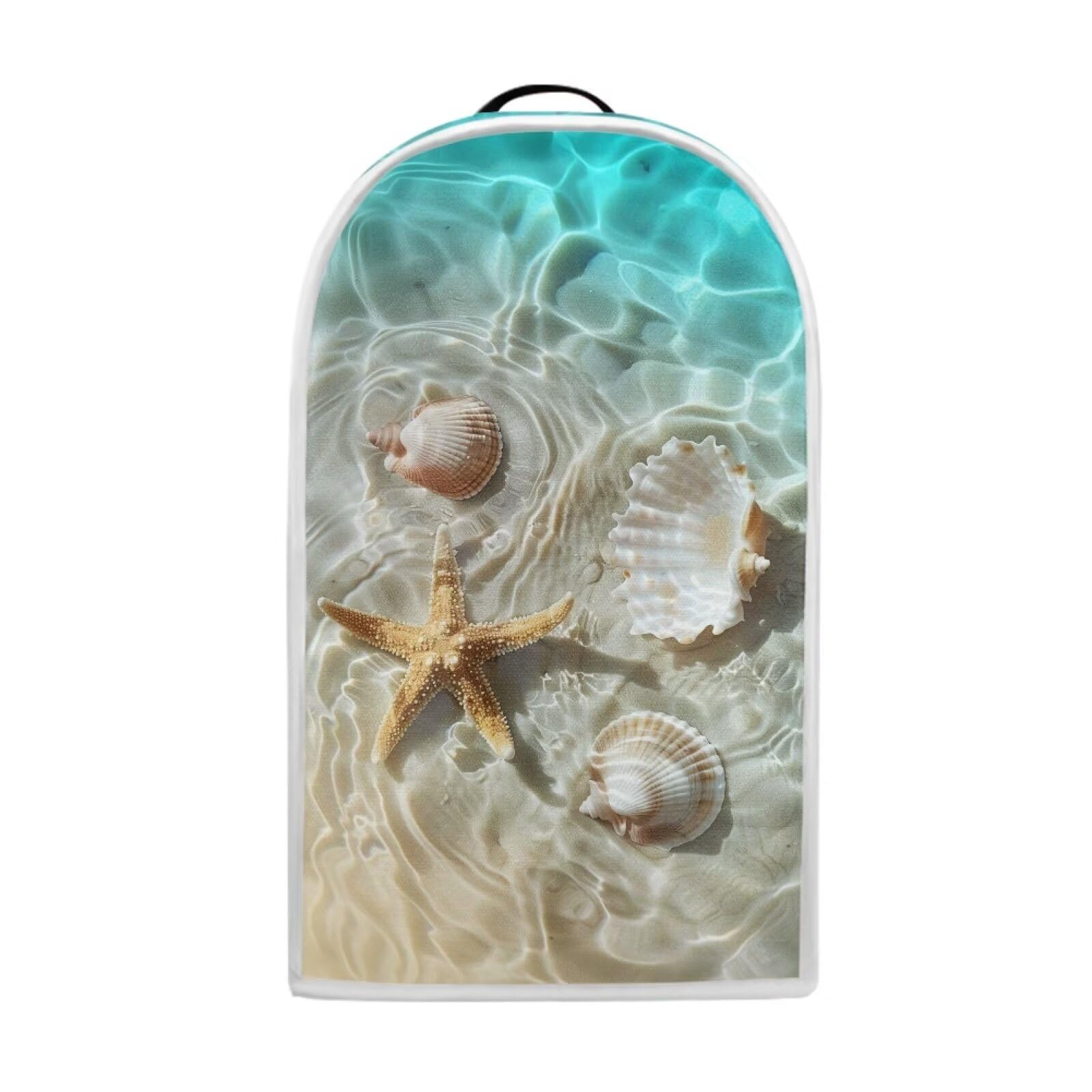 doginthehole Beach Theme Blender Cover Dust Protection Seaside Seashell Starfish Design Kitchen Stand Mixer Cover Kitchen Accessories Decor Kitchen Home Dust Cover Small Appliance Covers