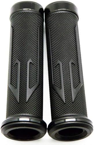 Miniatura 2 de MotorToGo Puños de manillar de extremo abierto negro compatible con Kawasaki Concours 14 2010