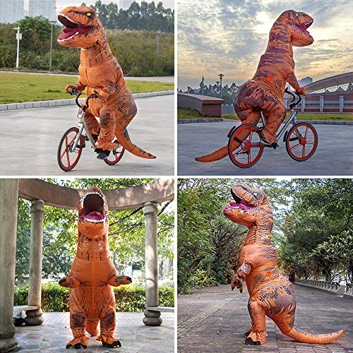 Jashke inflatable dinosaur costumes for adult dinosaur halloween t rex costume for adults 7 Jashke inflatable dinosaur costumes for adult dinosaur halloween t rex costume for adults - image 8