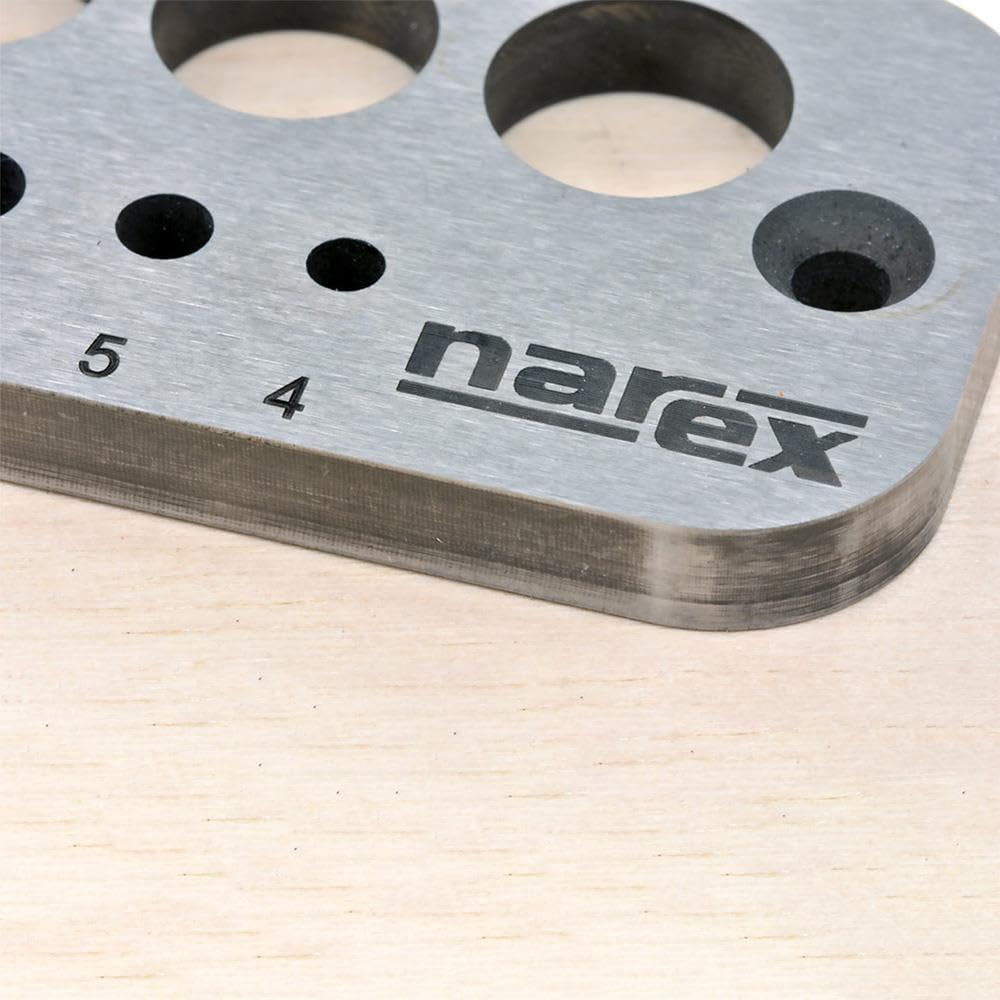 Narex Metric Dowel Plate - Image 4