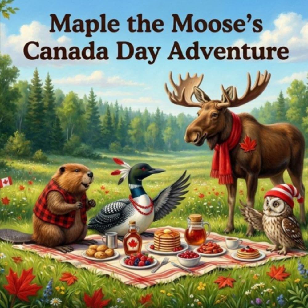 Maple the Moose’s Canada Day Adventure: A Heartwarming Forest Story of Friendship, Fun, and Canadian Celebrations for Kids Ages 6–8