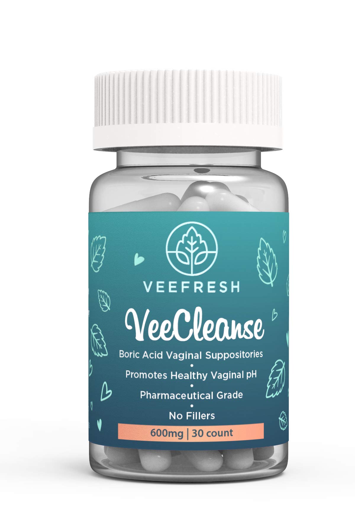 Buy VeeFresh VeeCleanse Boric Vaginal Suppositories Vaginal pH