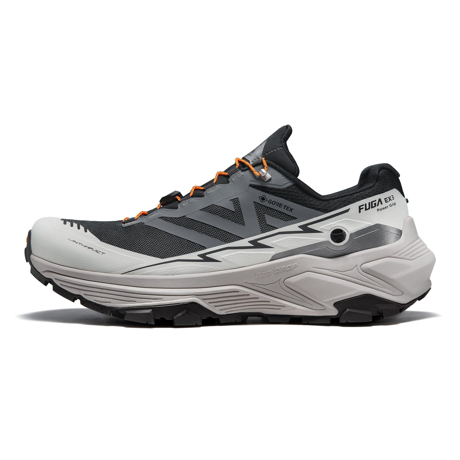 KAILAS Zapatillas de correr para hombre FUGA EX3 GTX resistentes al agua, ligeras, transpirables, para correr, senderismo, etc