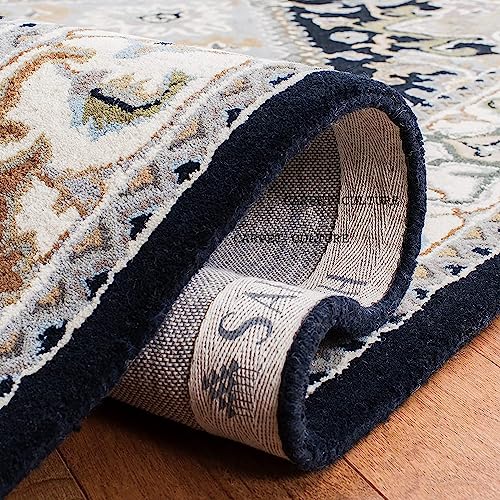 Image of Carpet Mahal Handmade Handwoven Tufted Made of 100% Soft Blended Wool Export Quality Carpets with 1 Inch Thickness (10x13 Feet) Color Multi