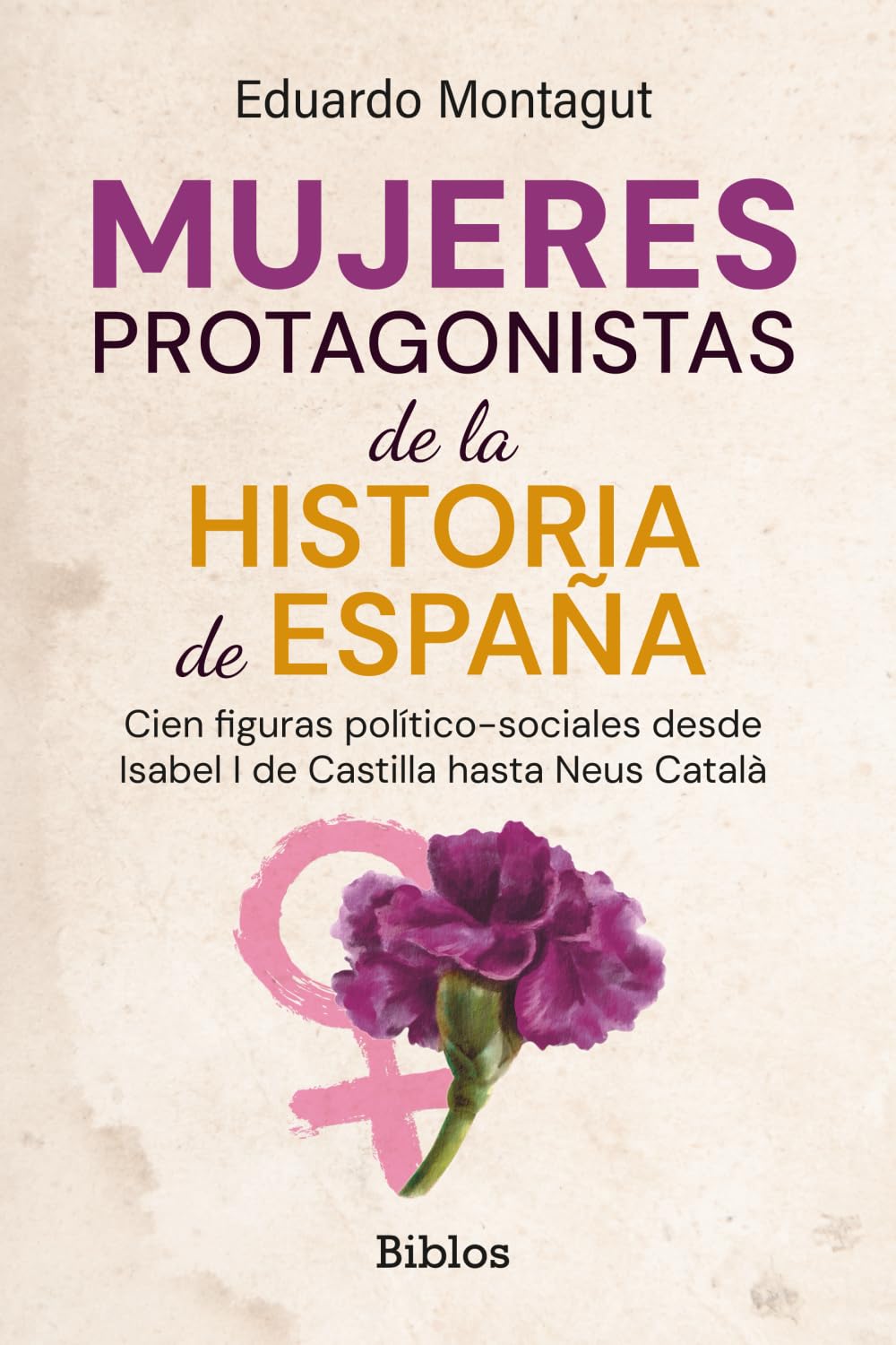 MUJERES PROTAGONISTAS DE LA HISTORIA DE ESPAÑA: Cien figuras político-sociales desde Isabel I de Castilla hasta Neus Català: 12 (Biblos)
