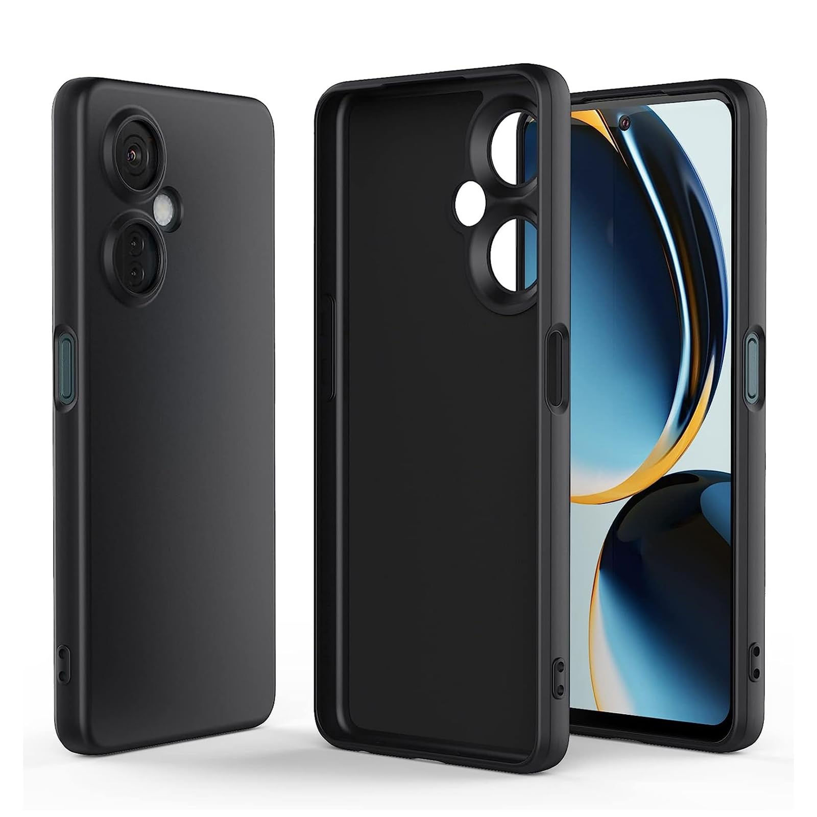 Case Cover for OnePlus Nord CE 3 Lite 5G Thin TPU Silicone Cover with Camera Protection Soft Interior Slim Fit Flexible Phone Case for OnePlus Nord CE 3 Lite 5G