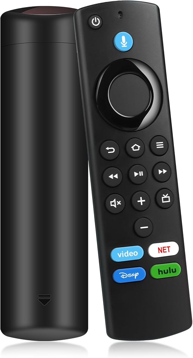 Replacement TV Remote for Fire Smart TV Stick(Lite,4K Max,HD,2nd Gen,3rd Gen) Cube - Firestick Remote with Voice Control