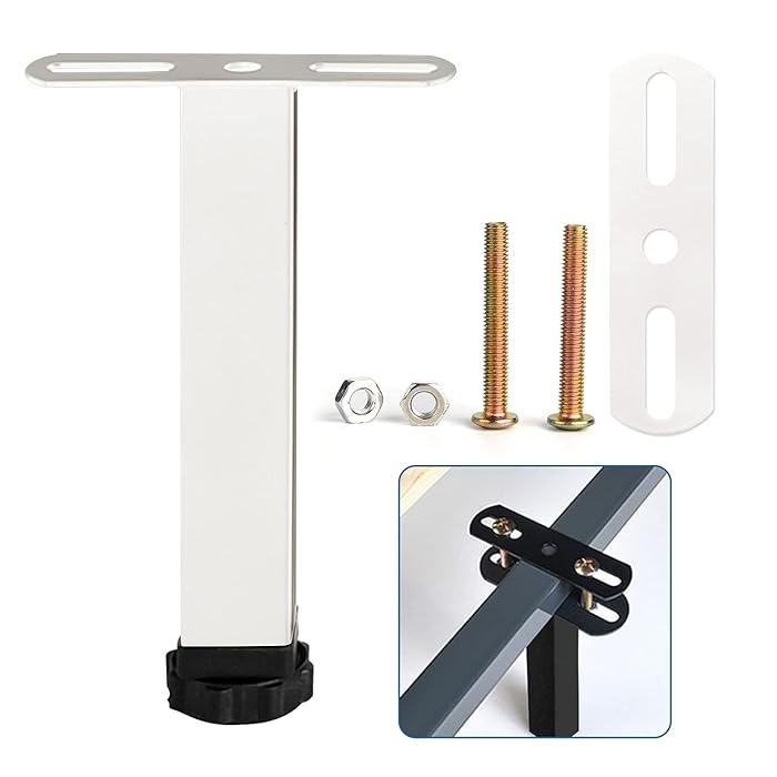 Buy Bed Adjustable Legs, 14inch Metal Furniture Support Legs Foot