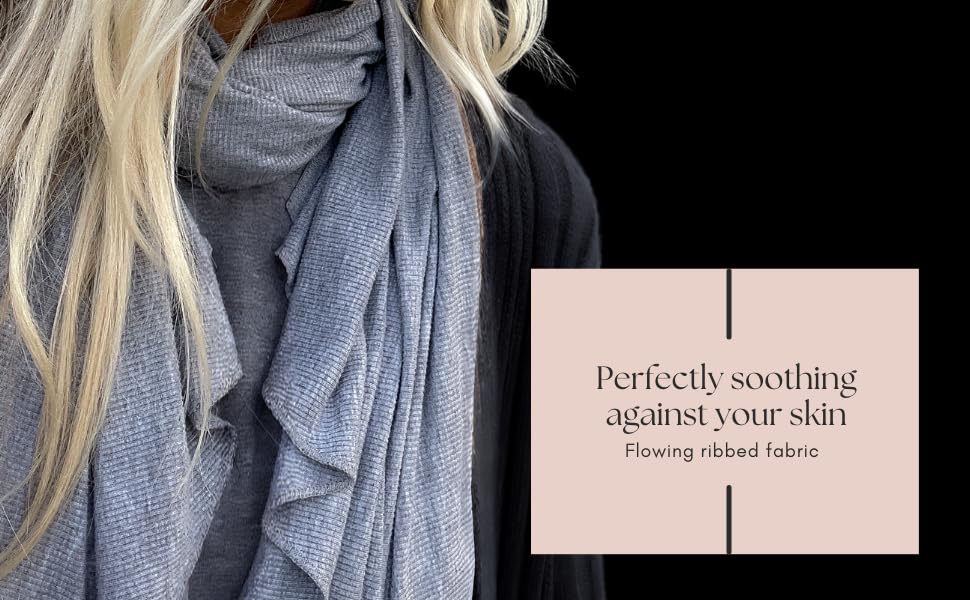 K E L O R Winter Scarf For Women - Soft, Lightweight, Breathable Viscose Womens Scarf for Every Season4