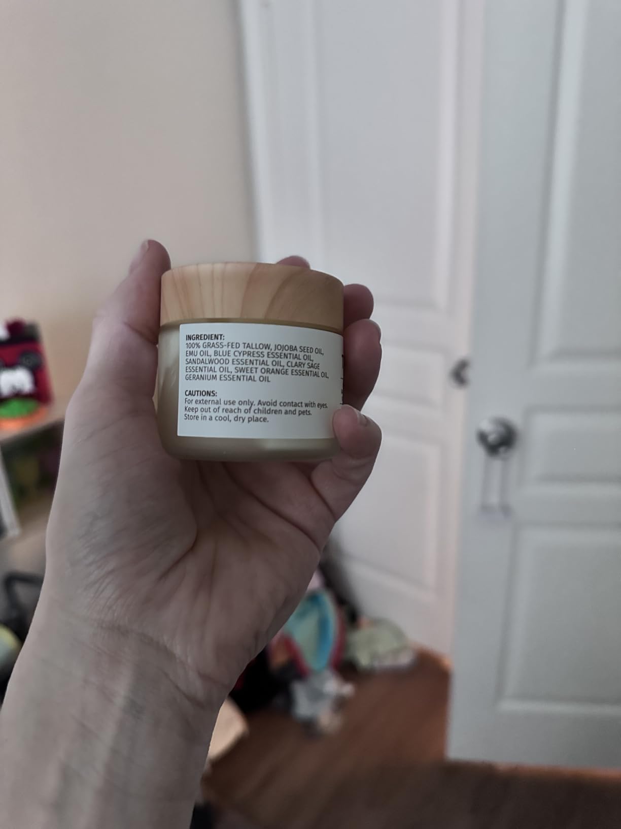 Dersie Cream with Magnesium and Tallow (2.1 Ounce (Pack of 1), Honey, Tallow Honey Balm)