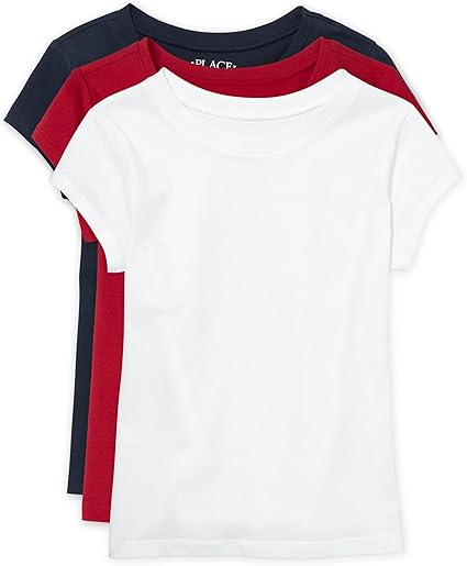 The Children's Place Girls' Short Sleeve T-Shirt
