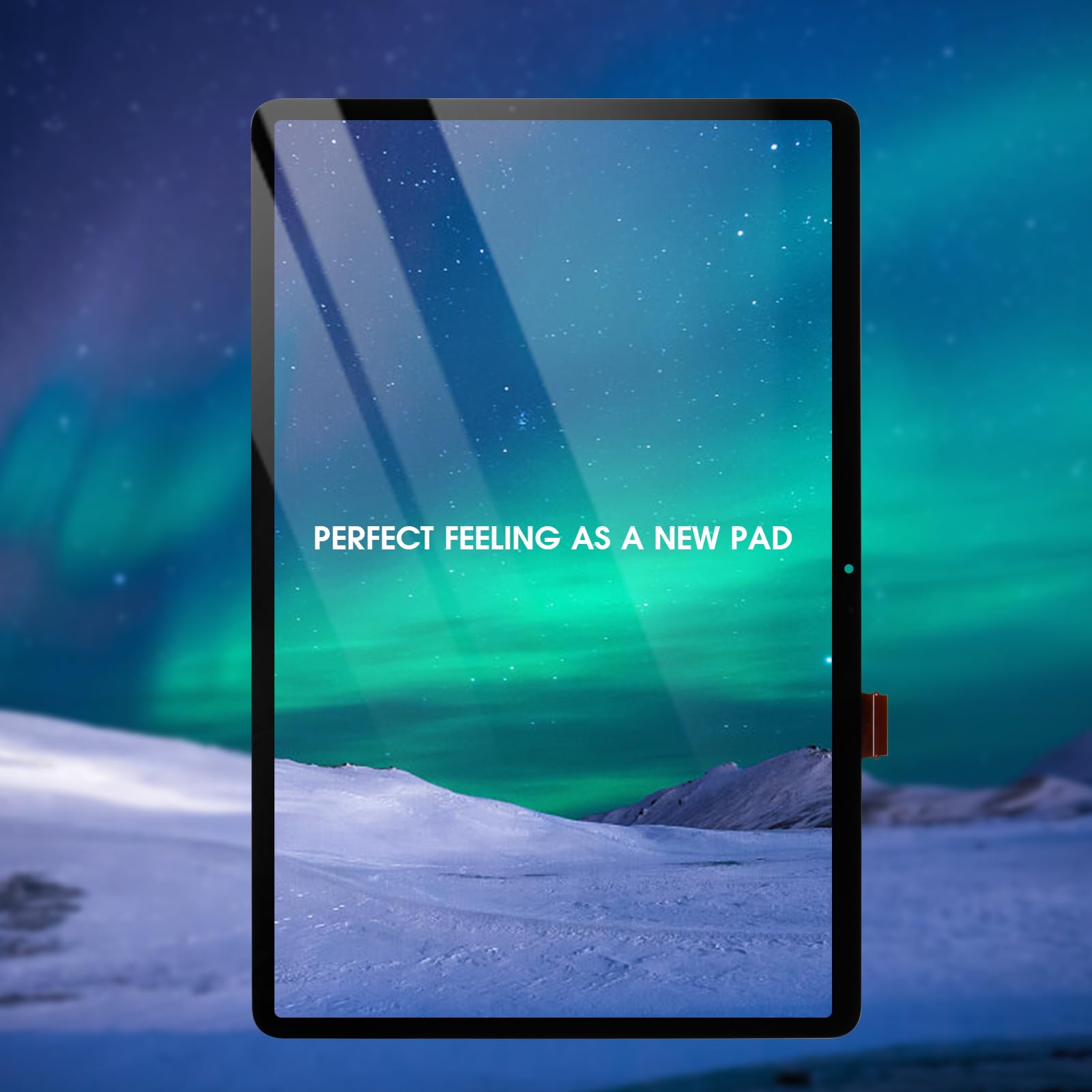 ARSSLY Pantalla para Samsung Galaxy Tab S7 FE SM-T730 T733 T736 T738U T735 T737 12,4"" LCD Display Touchscreen Digitazer Assembly Reemplazo con herramientas (no apto para S7 Plus)