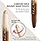 evpct Nude Brown & Nude Cream Contour Stick Face Body Makeup Dual Ended, no Transfer Waterproof 2 in 1 Cream Concealer Stick Contouring Makeup, Nose Contour Bronzer Sticks Face Highlighter Make up