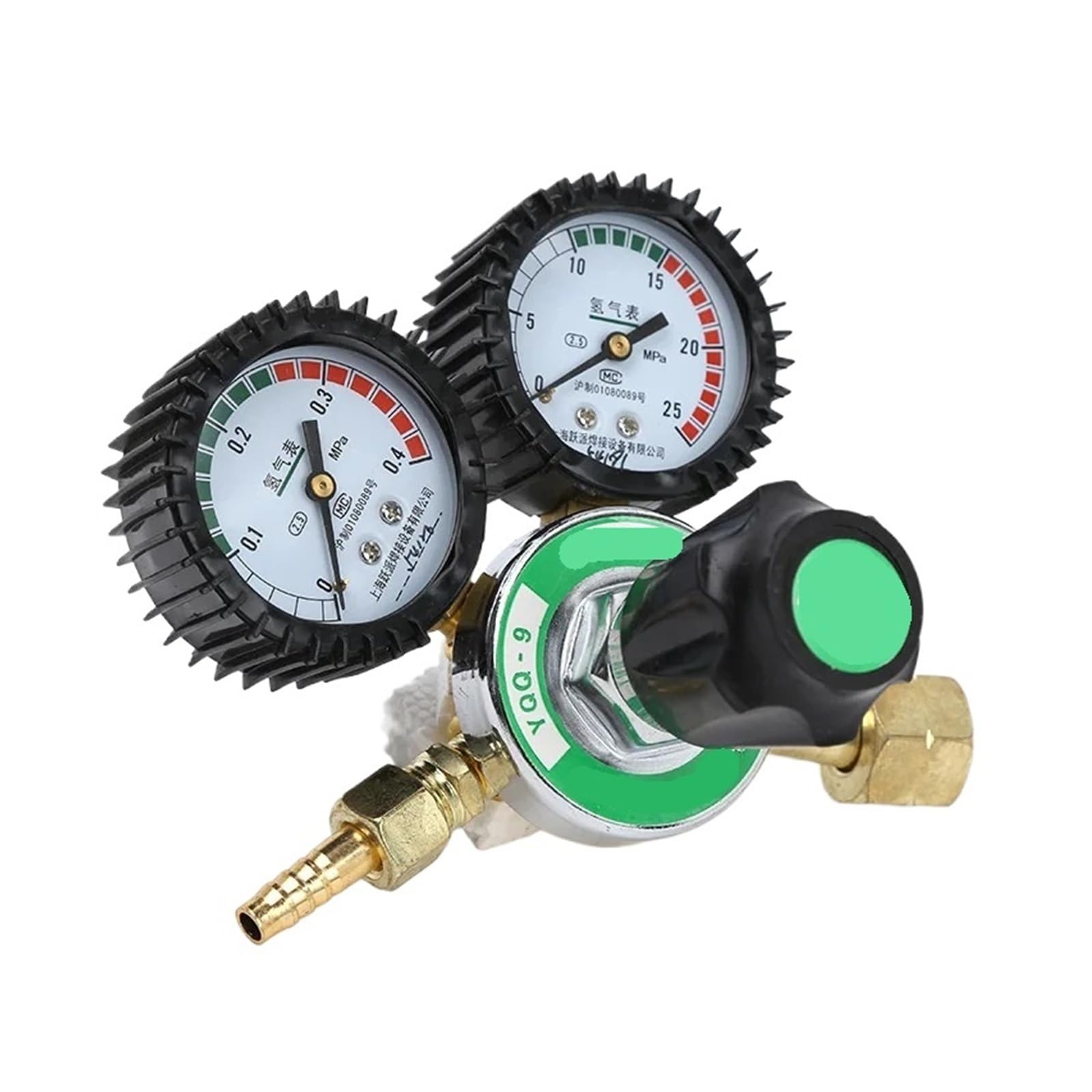 Hydrogen Meter Hydrogen Pressure Gauge Gas Pressure Reducing Valve Welding and Cutting Accessories Hydrogen Pressure Reducer