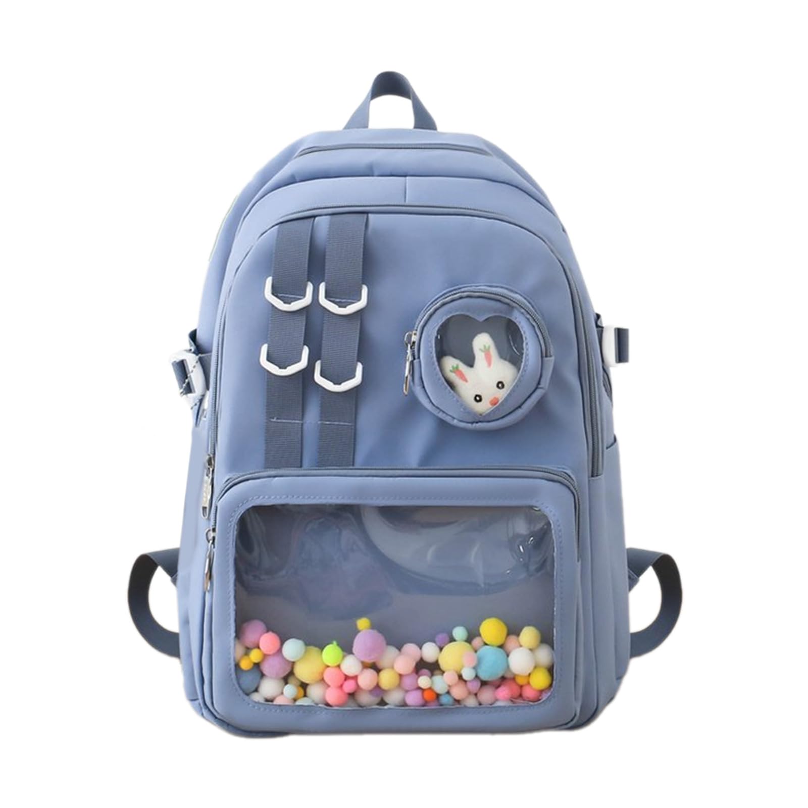 Sac à dos de poche transparent pour retrouver ses affaires instantanément