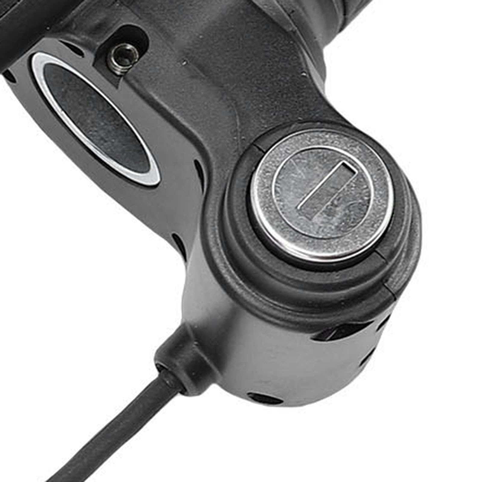 Akozon Gashebel mit Integriertem Display, LCD-Ersatzdrehgas für Elektro-Dirtbike Tuttio Soleil 01 Kugoo Wish 01