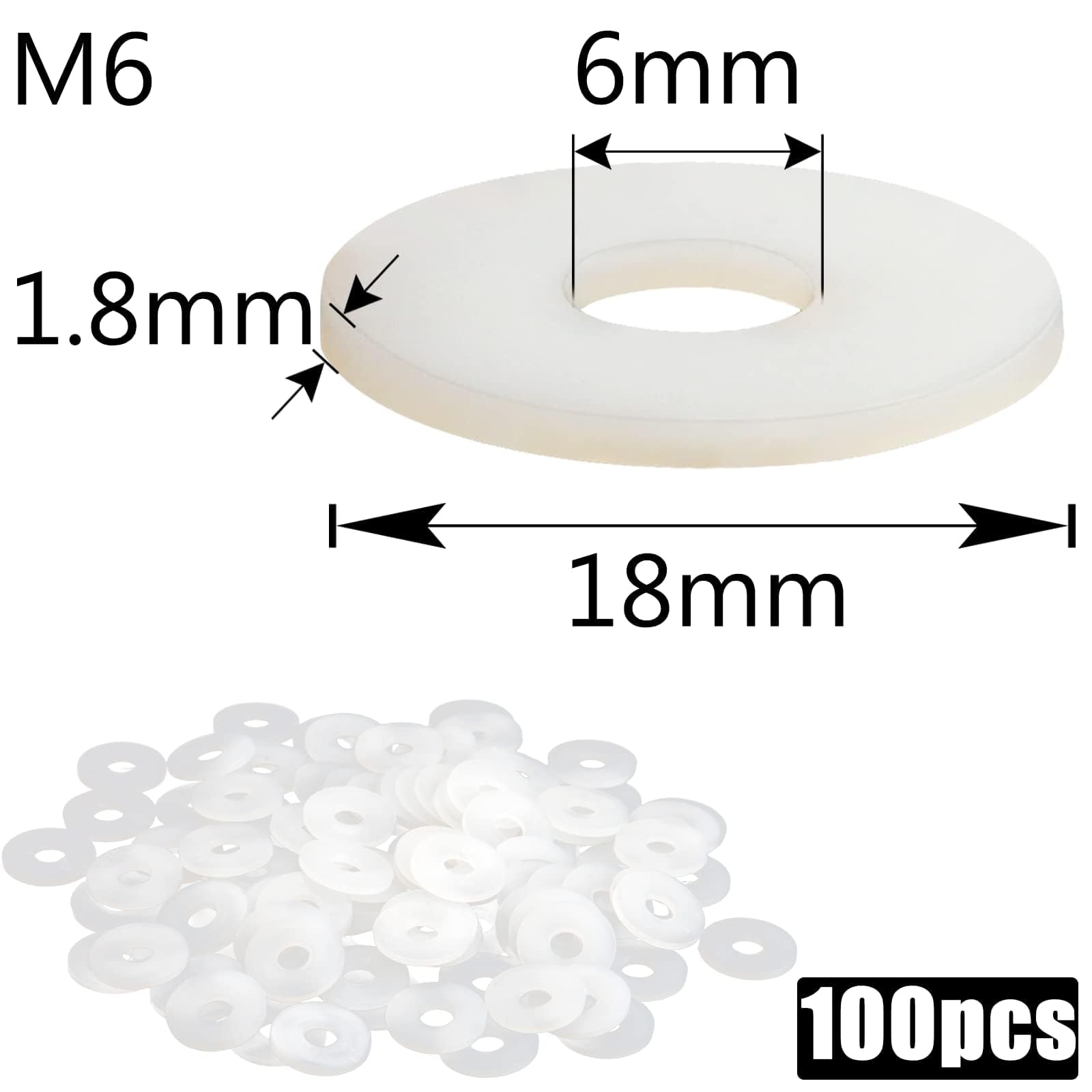 Bestel nu Sluitringen nylon din125 A (10 stuks