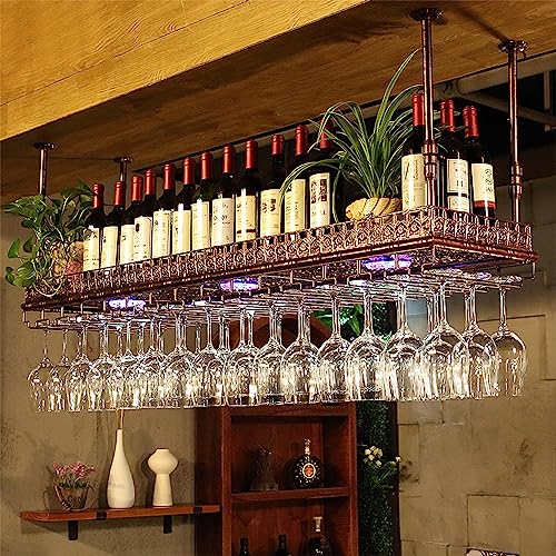 Étagère en verre pour sous-armoire et casier à vin en métal haut de gamme