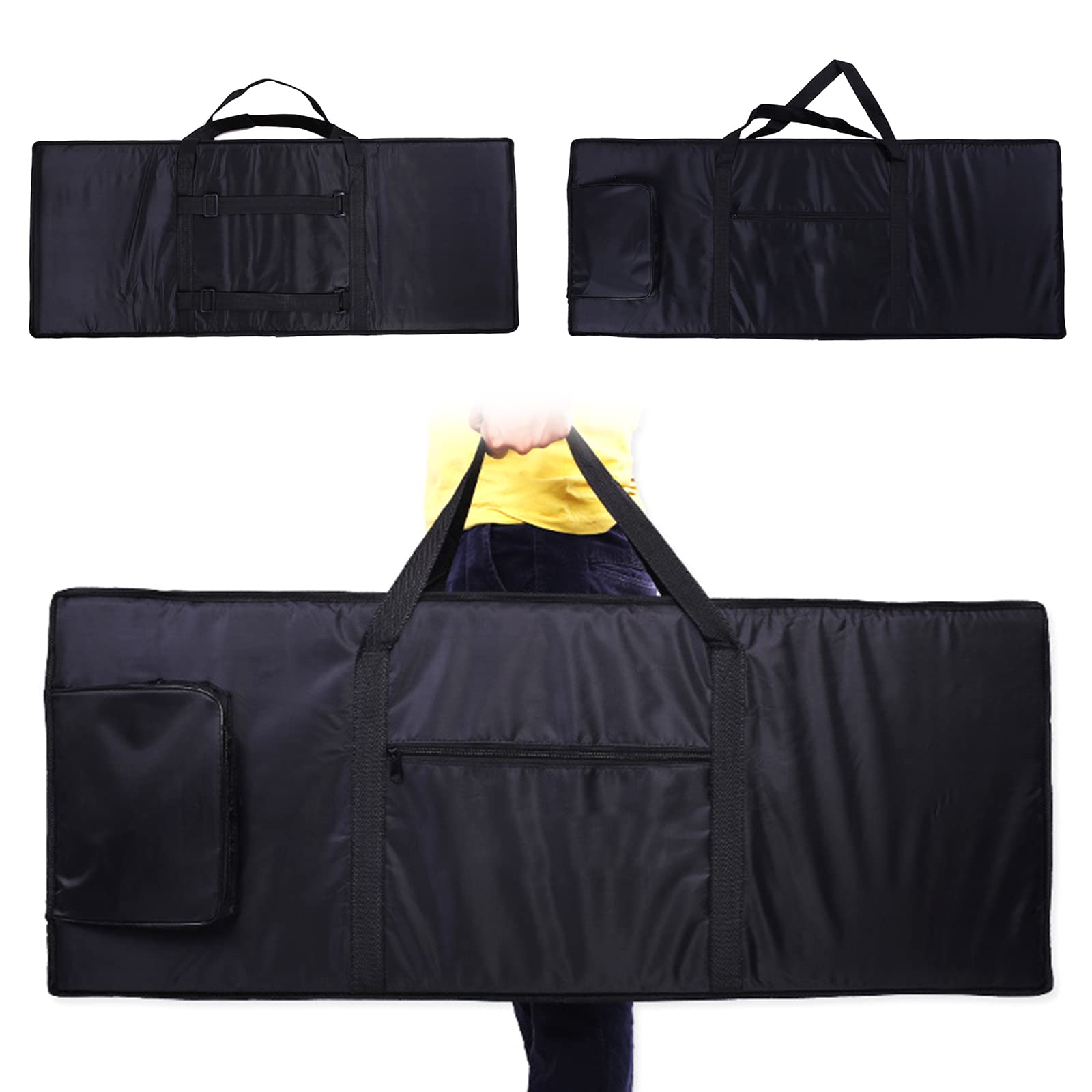 Elettronico Organo Pianoforte Imbottito Per Caso Tastiera Borsa Strumento Protettivo Portatile Antiurto 61 Tast