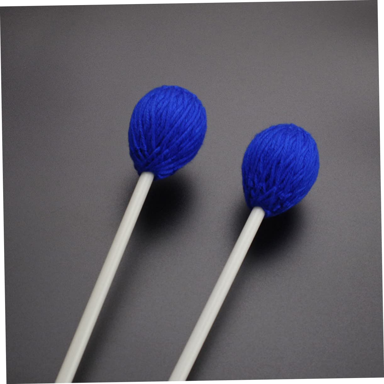 TOYANDONA 3paia Bacchette Per Percussione Lana Con Testa Strumento Musicale Per Batteria e Pratica Manico Resistente e Facile Da Impugnare Per Musicisti e Performance Dal