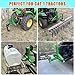 GarveeTech 3 Point 2 in Trailer Hitch Receiver Heavy-Duty for Category 1 Tractors Compatible with Kubota, BX, LM25H, WLM Tractor, NorTrac, Yanmar, Kioti, Cat (3 Point Hitch-Green)