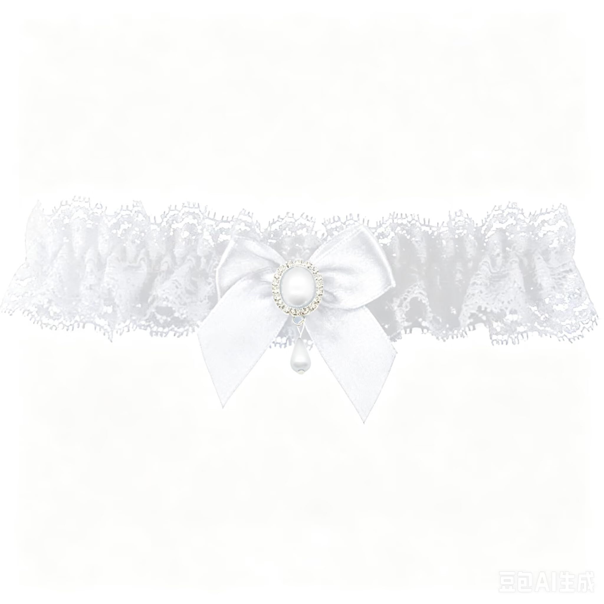 Blue Garters for Bride Wedding Garter Set for Bride Bridal Garter Leg Thigh Blue