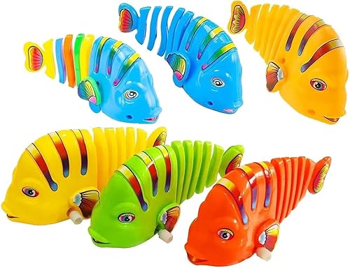 Juguetes De Pescado De Dibujos Animados De Reloj Oscilante, Juguetes Infantiles De Reloj Creativo, Juguetes De Baño para Bebés, Juguetes De Pescado