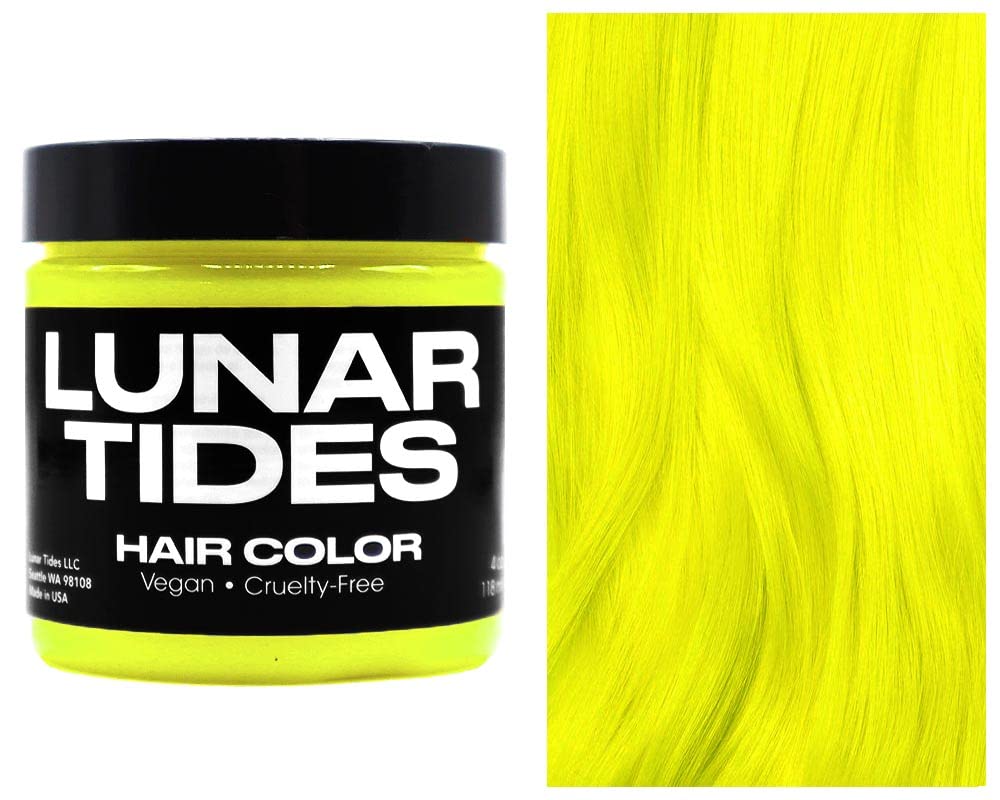 Lunar Tides Semi-Permanent Hair Color (43 colors) (Neon Lemon, 4 fl. oz.)
