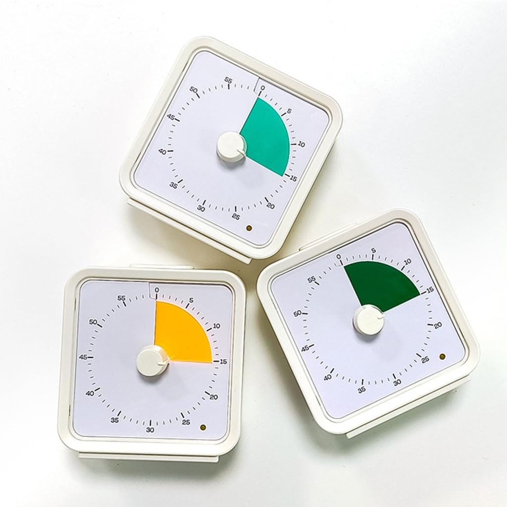 Delicado reloj magnético con cuenta atrás visual para un seguimiento eficiente del tiempo