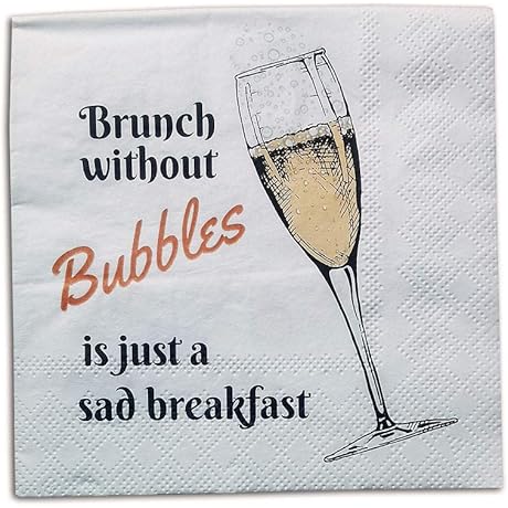 Party in Style with Our 30-Pack Brunch Napkins!