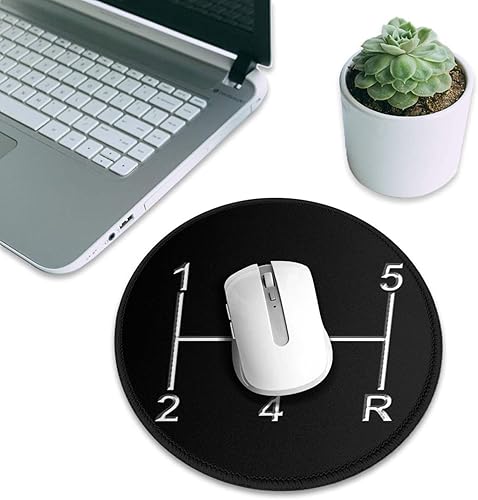 Miniatura 5 de Alfombrilla de mouse redonda para videojuegos, mecánica para amantes de los autos, base de goma antideslizante, alfombrilla de mouse para portátil,