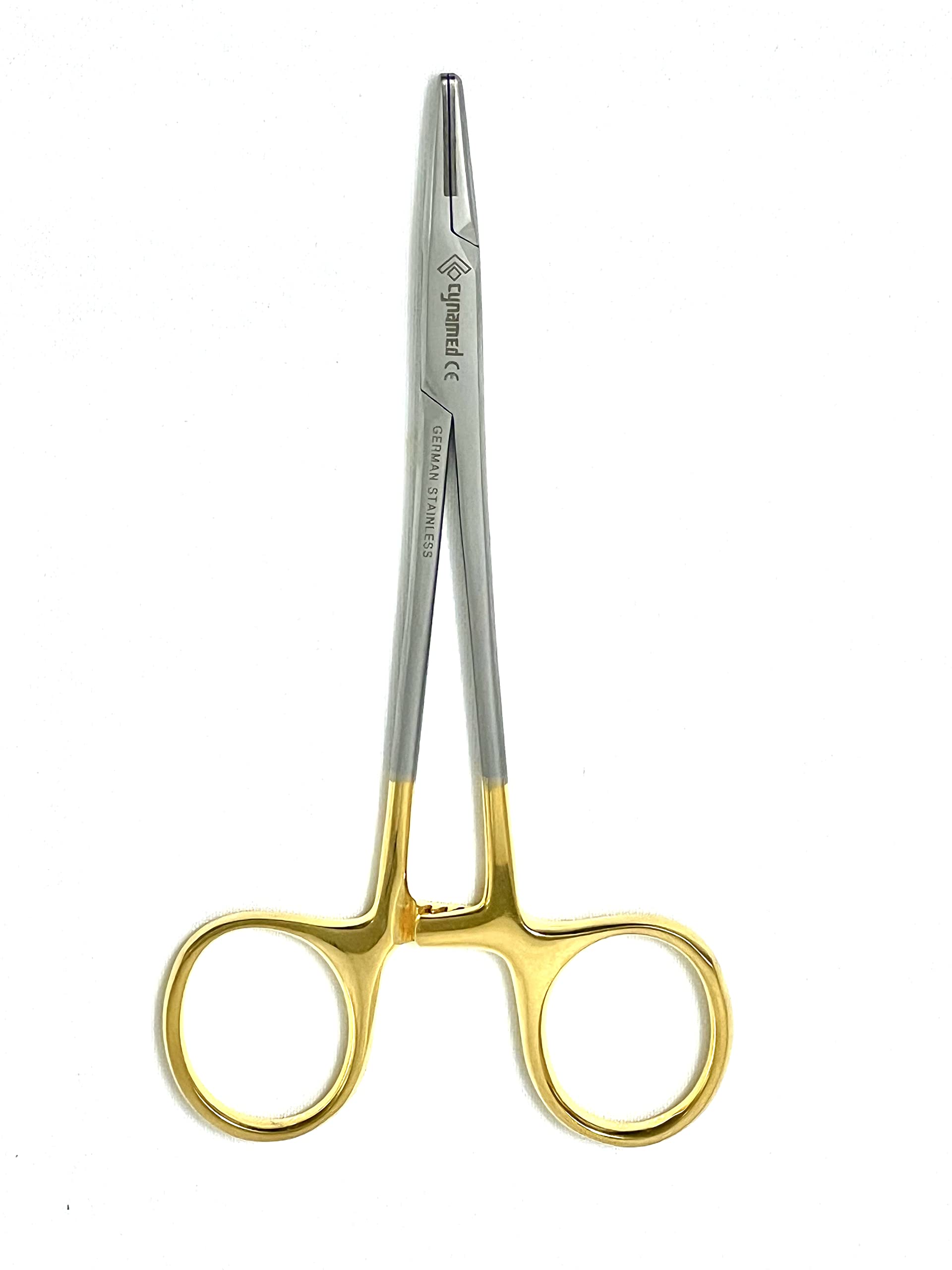 Premium German Mayo Hegar Needle Holder Driver |Needle Driver with Tungsten Carbide Inserts Tip |Dental Medical Ortho Needle Holder Locking| Sizes (Mayo hegar N/H 5") — Amazon image 2