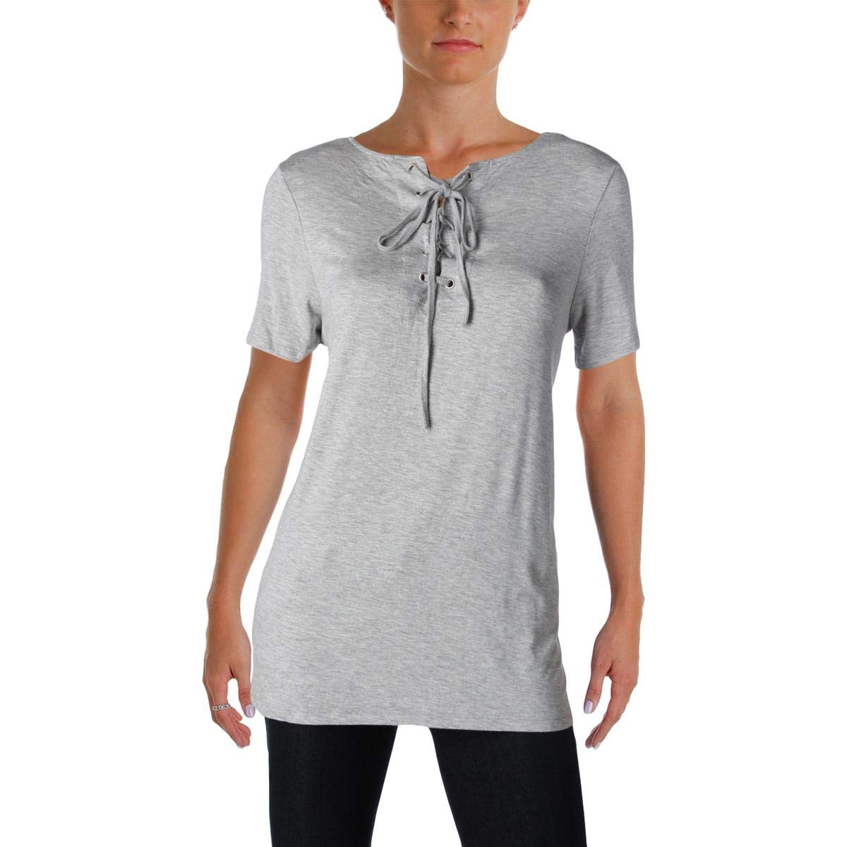 G.H. Bass & Co.Women's Lt. Wt. Viscose Spandex Tie Up Top