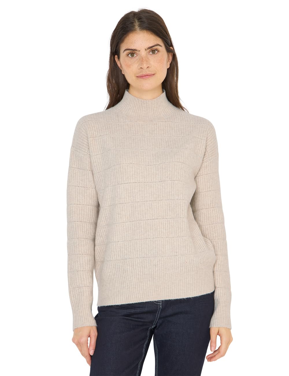 Cecil Damen Strukturmix Pullover