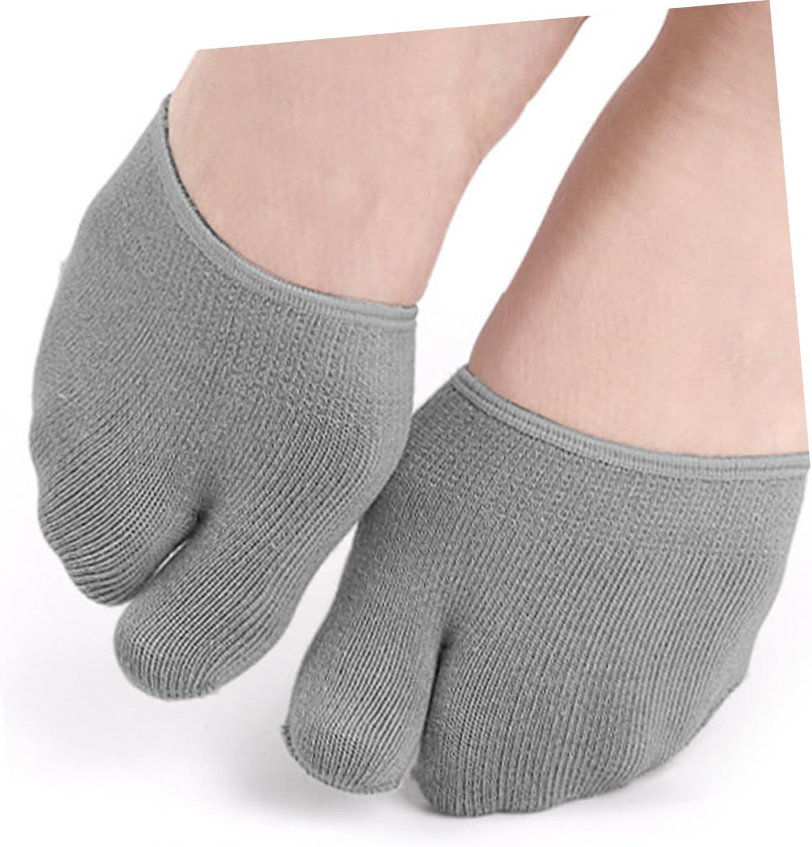 3 Pairs Half Socks Split-toe Half Socks Men Half Sock Toe Toer Invisible Mens Half Socks