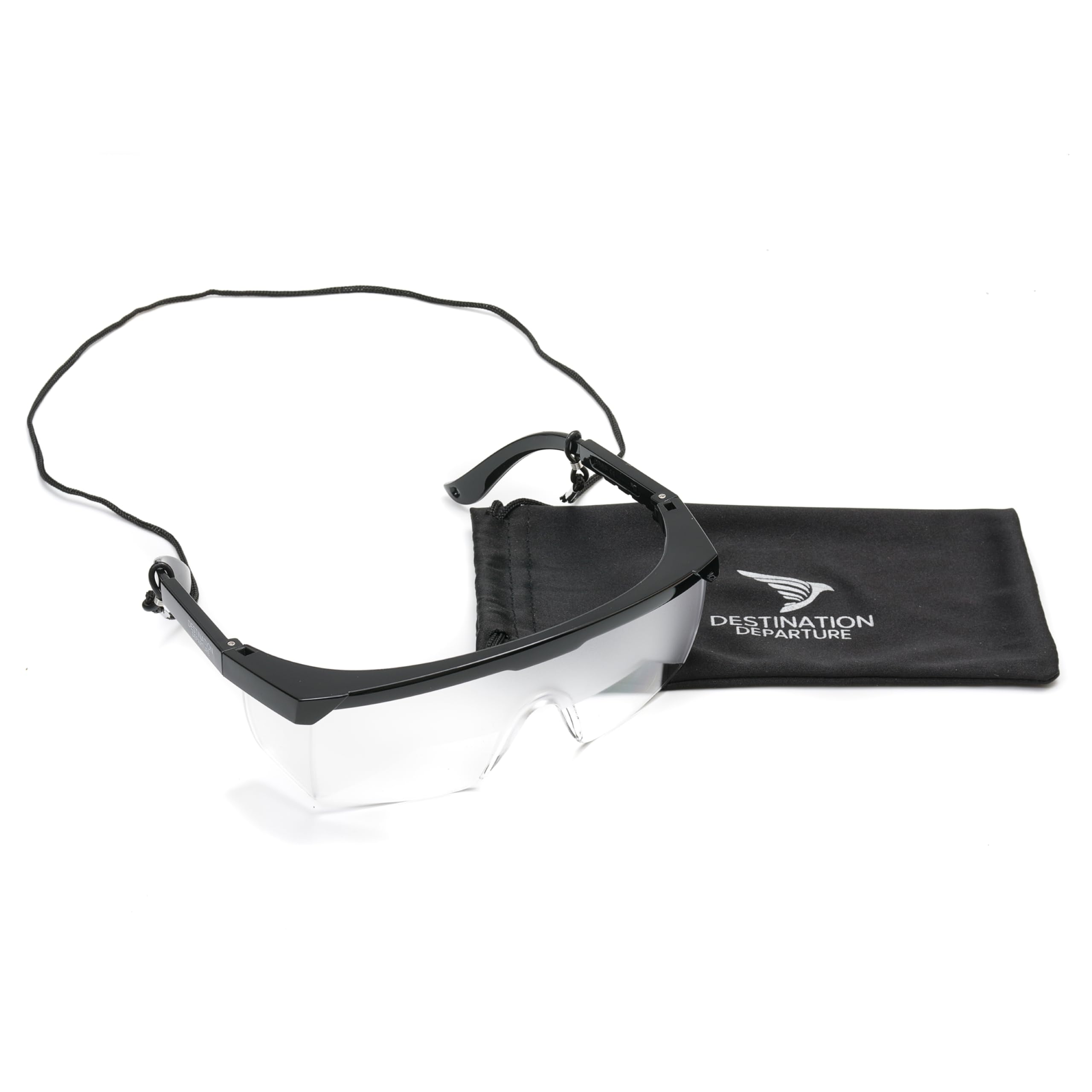 Foggles - IFR Training Aviation Glasses, View Limiting Device - Aviation Training IFR Foggles - Adjustable Frosted Polycarbonate Lenses - Simulates Meteorological Conditions