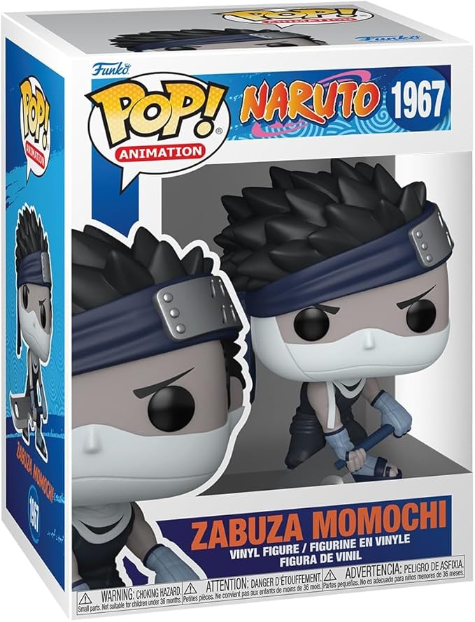 Funko Pop! Animation: Naruto Classic - Zabuza - Figura de Vinilo Coleccionable - Idea de Regalo - Mercancia Oficial - Juguetes para Niños y Adultos - Anime Fans - Muñeco para Coleccionistas