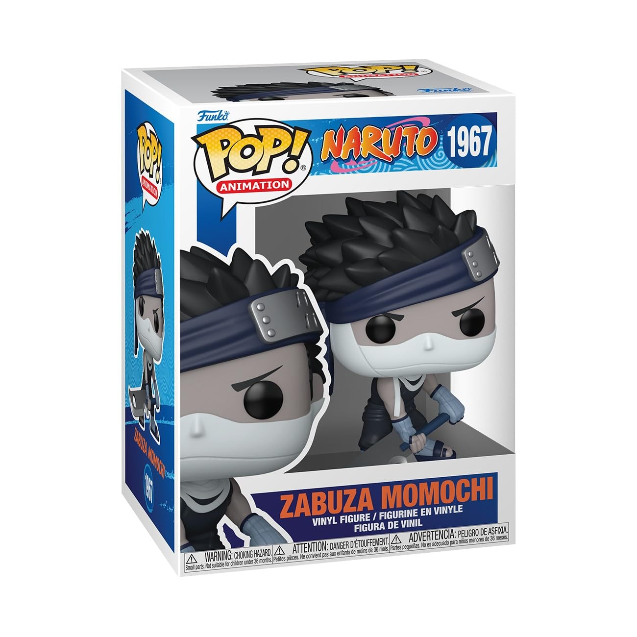 Funko Pop! Animation: Naruto Classic, Zabuza, Collectable Vinyl Figure, Gift Idea, Official Merchandise