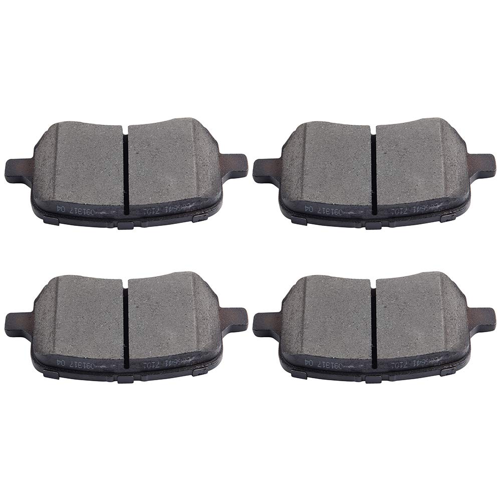cciyu D1160 Ceramic Front Brake Pad Set For Chevy Cobalt,HHR,For Malibu,For Pontiac G5,G6,Pursuit,Solstice,For Saturn Aura,Ion,Sky