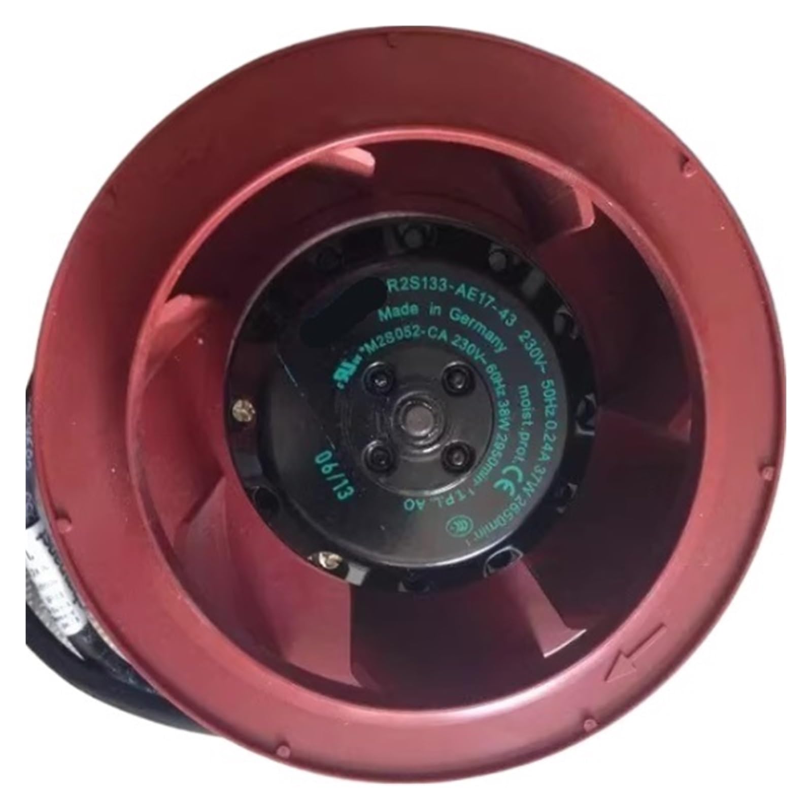 FSBNMNXPQ R2S133-AE17-43 230V centrifugal fan