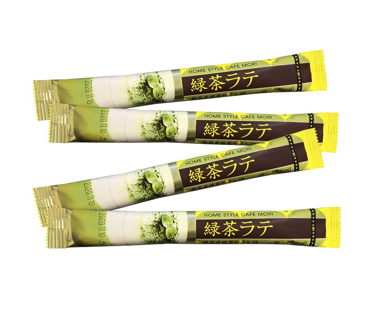 Jardin Home Style Cafe Mori Green Tea Latte Instant Mix Packets 15g (100 Sticks