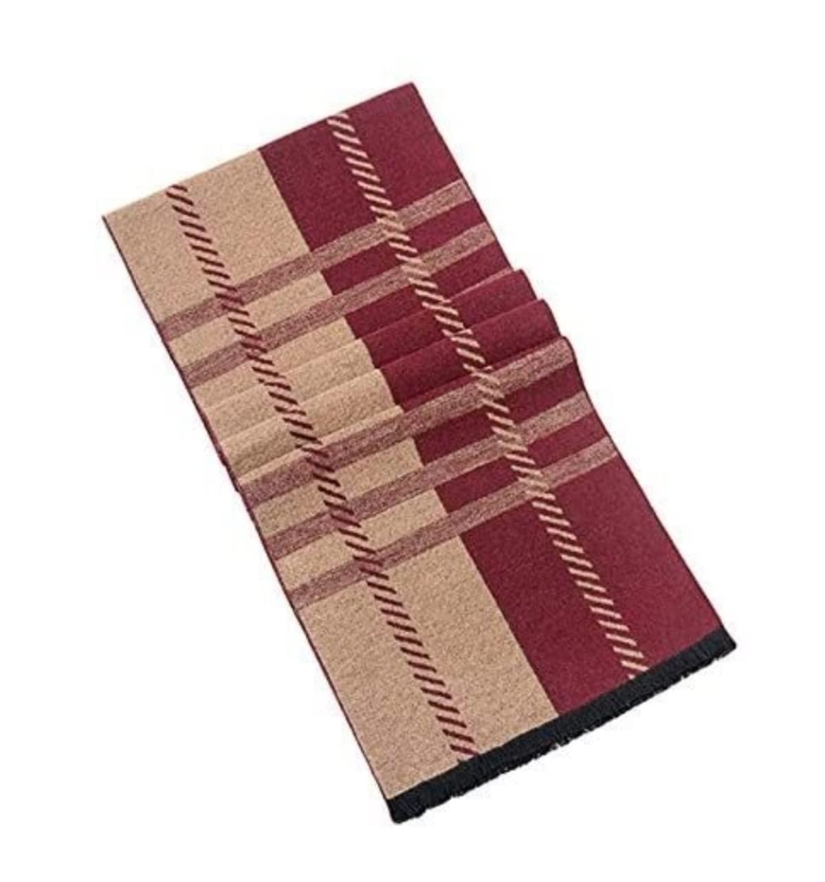 Bufanda Chal Bufanda De Invierno Diseño De Moda Bufandas Casuales Hombres Warm Neckercheif Suave y Cálida